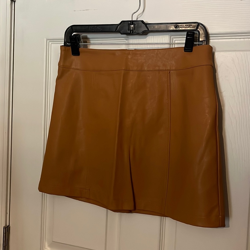 Pleather Skirt